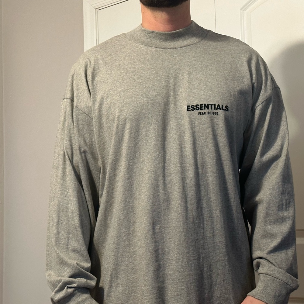 Essentials “fear of God” long sleeve shirt